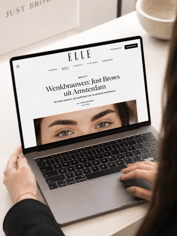 Feautered by Elle Magazine for the most beautiful brows
