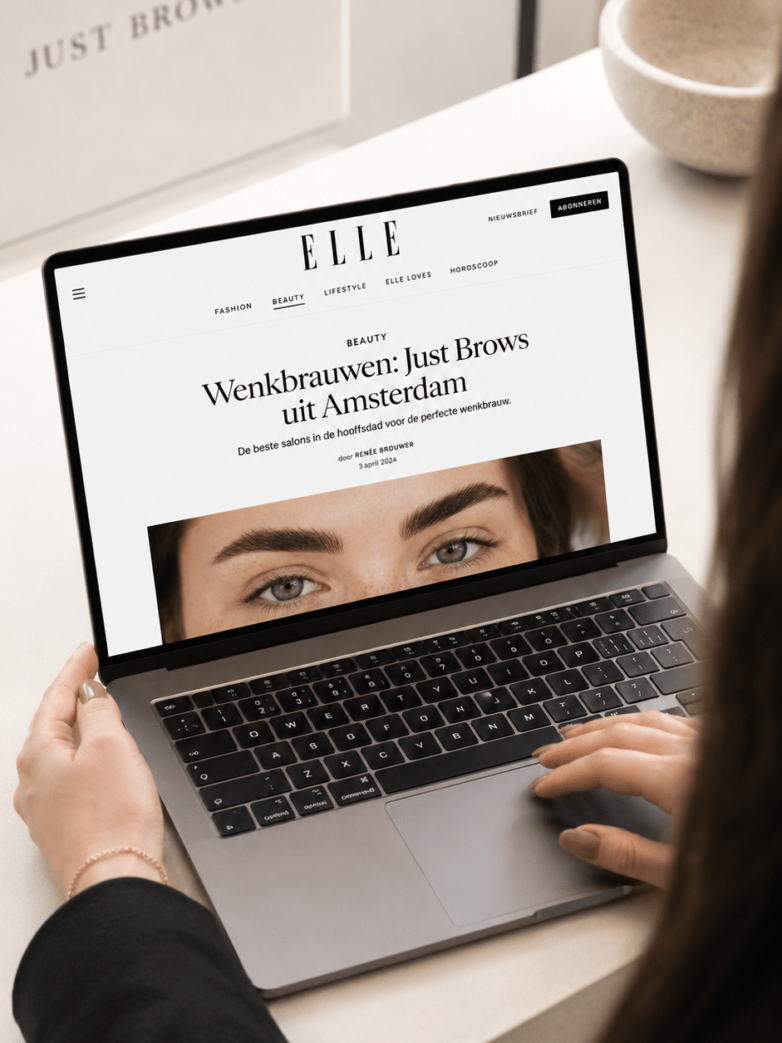 Feautered by Elle Magazine for the most beautiful brows